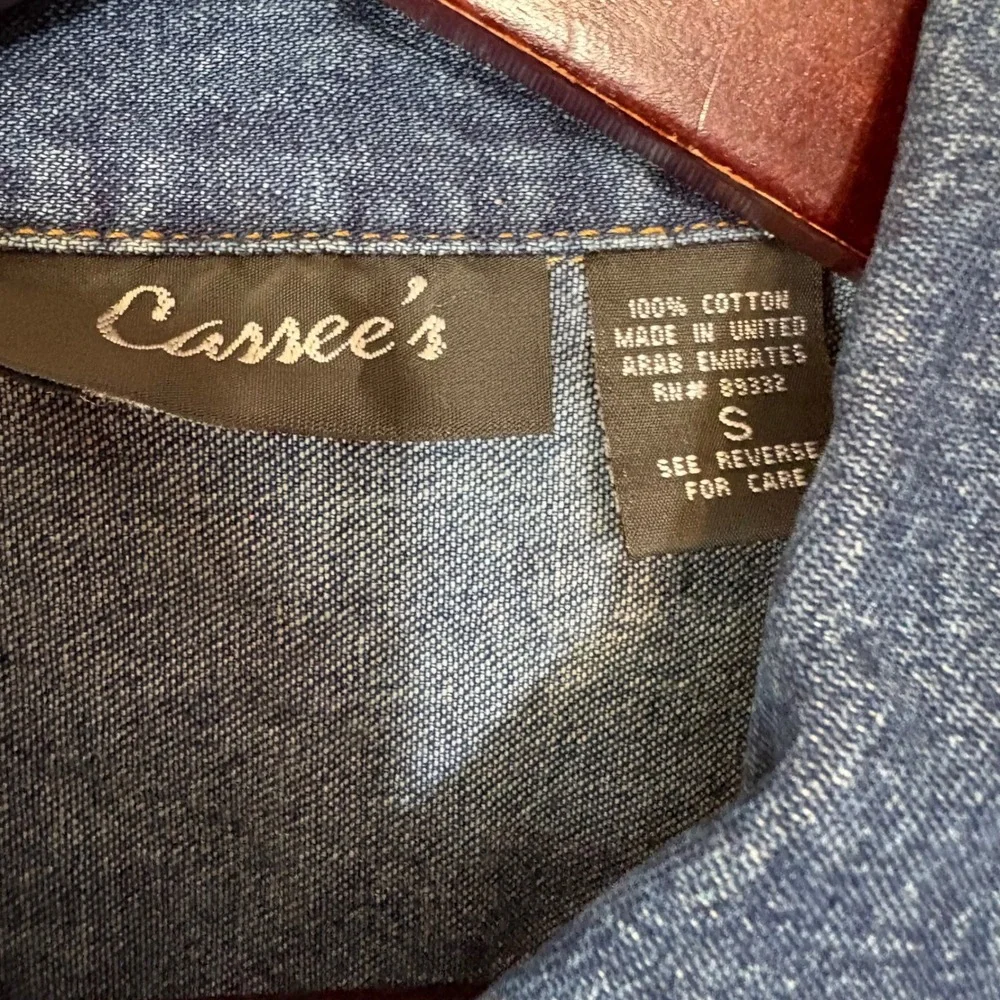 Vintage Denim Vest Sturgis Harley Davidson‎ Motorcycle Patches S - Picture 3 of 7